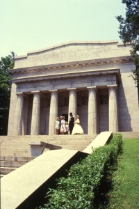 Birthplace of Abraham Lincoln National Historical Park is a shrine visited by tourists for more than a century. – Photo courtesy Kentucky Tourism and Travel 