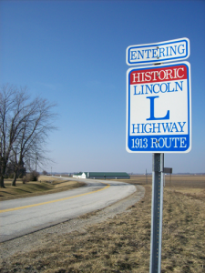 Sign post near the Ohio/Indiana line. – Photo by Todd Zeiger 