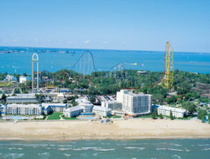 Whatever you enjoy about being on a beach, you’re sure to find it at the beautiful Cedar Point beach. Stretching out for a mile along Lake Erie, the beach and its cooling breezes were Cedar Point’s first attractions more than 140 years ago.